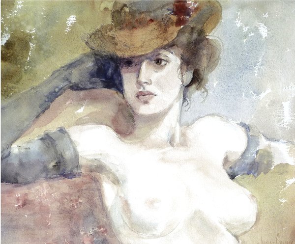 Lady in hat